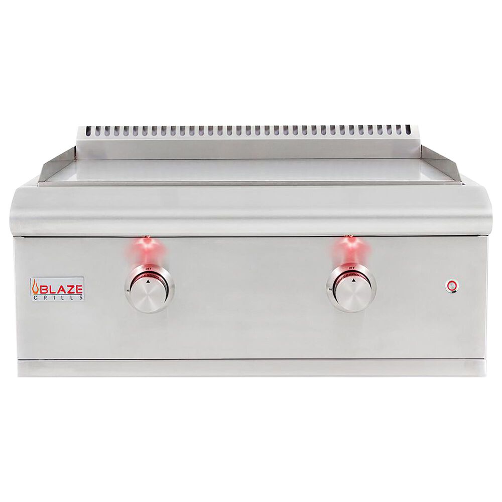 Blaze 30&quot; LTE Natural Gas Griddle in Stainless Steel, , large