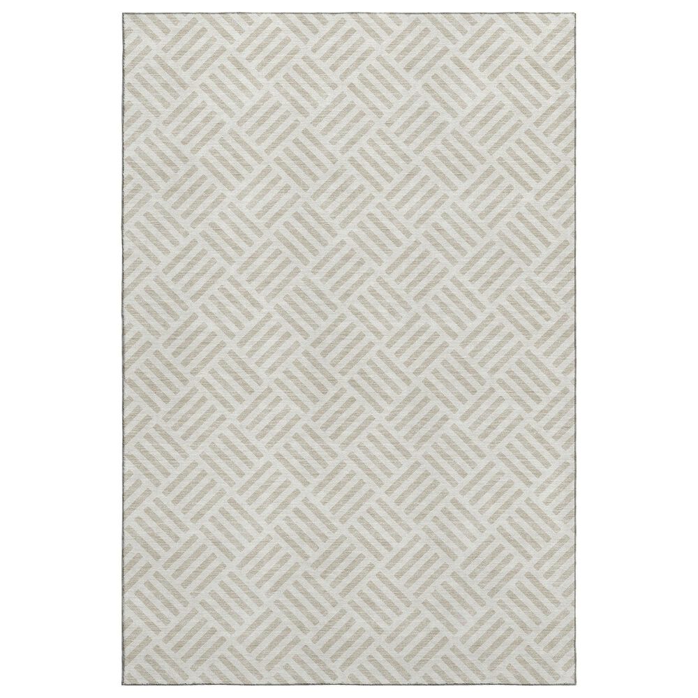 Dalyn Rug Company The Reserve TR3 Ivory 3" x 5" Indoor/Outdoor Area Rug, , large
