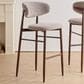 New Heritage Design Royce Bar Stool with Toast Cushion in Walnut, , large