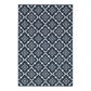 Oriental Weavers Meridian 5703B 3"7" x 5"6" Navy Area Rug, , large