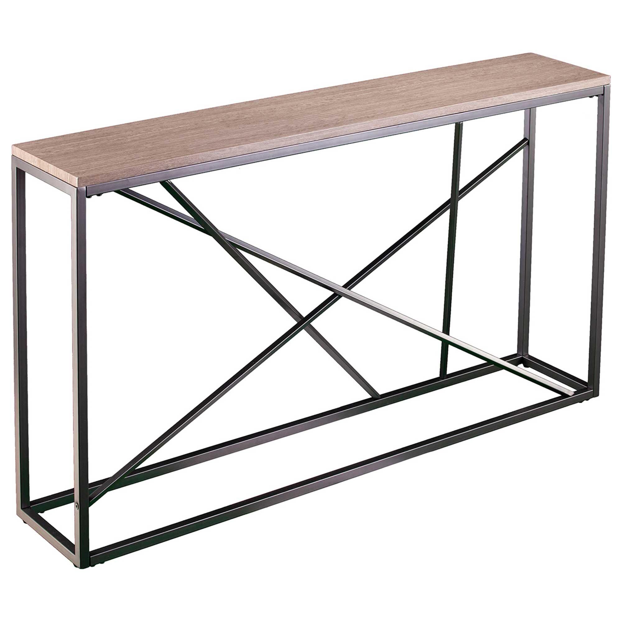 Tan outlet console table