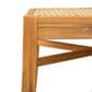 Hearth and Haven Netro Outdoor Dining Chair in Light Brown and Teak (Set of 2), , large