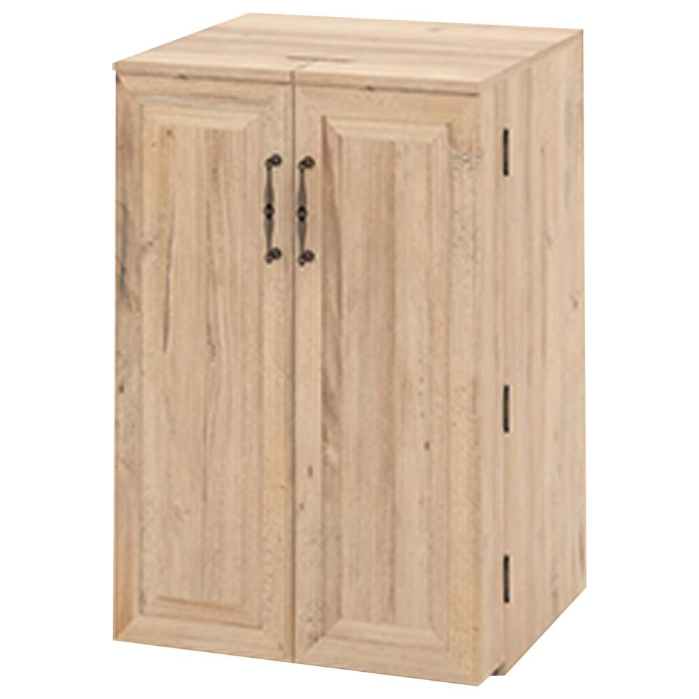 Sauder Craft Workstation with Storage in Khaki Pine, , large