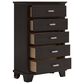 Ashley Covetown 5-Piece Cal King Bedroom Set in Dark Brown, , large