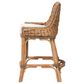 Baxton Studio Kyle Counter Stool in Natural Brown, , large