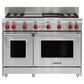 Wolf 48" x 5" Gas Range Riser in Stainless Steel, , large