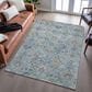 Dalyn Rug Company Silk Road Denim, Sky, Gray, Gold, Ivory and Fern 8" x 10" Area Rug, , large