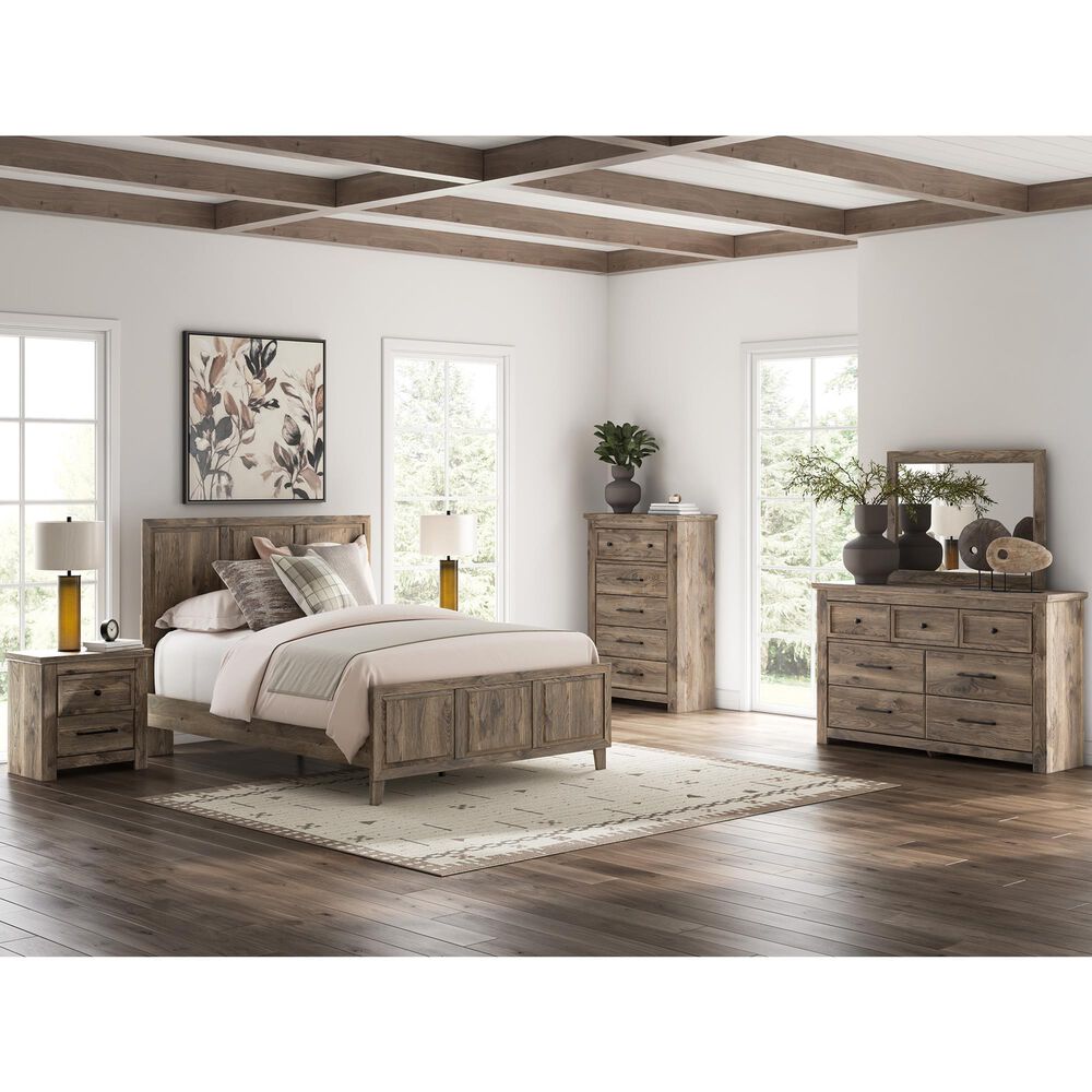 Ashley Rusticott 2-Drawer Nightstand in Brown, , large