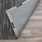 L&R Resources Rondane 9" x 12" Navy Area Rug, , large