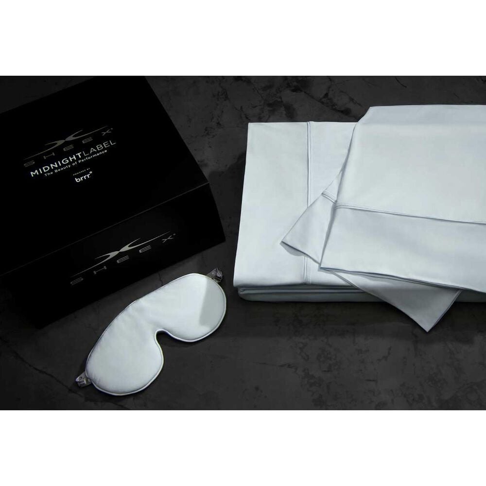 SHEEX Midnight Label 4-Piece King Sheet Set in Spa Blue, , large