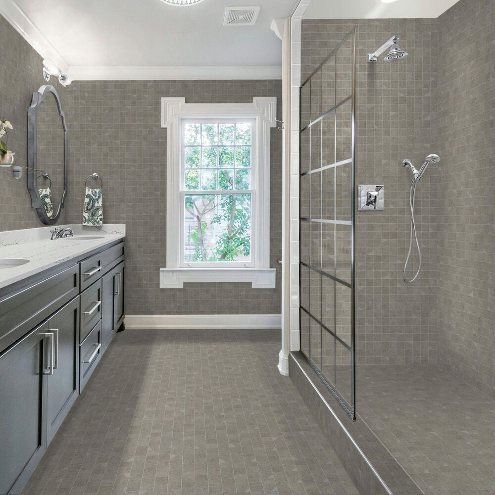Dal-Tile Haddonstone Horizon 2" x 2" on 12" x 12" Porcelain Mosaic Sheet, , large