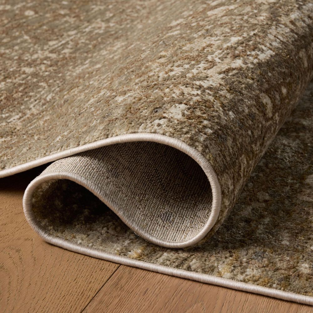 Loloi Haywood Sage and Brown 3&#39;6&quot; x 5&#39;7&quot; Area Rug, , large