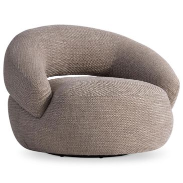 Bernhardt Cleo Swivel Chair in Brown, , large