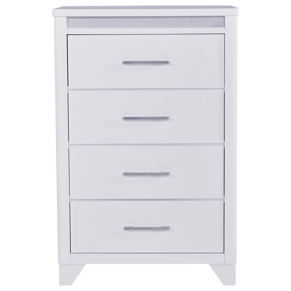 Ashley Jarlee 5-Piece California King Upholstered Bedroom Set in White, , large