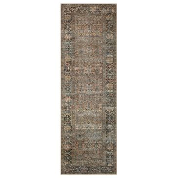 Loloi Adrian 2"6" x 9"6" Terracotta and Multicolor Runner, , large