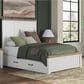 Ashley Savonport Queen Storage Panel Bed in White and Brown, , large