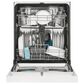 Frigidaire 24" Built-In Dishwasher with Heated Drying System in White, , large