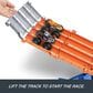 Hot Wheels Monster Trucks Racedown Destruction Track Set in Multicolor, , large