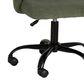 Linon Home Decor Skyla Swivel Office Chair in Green, , large