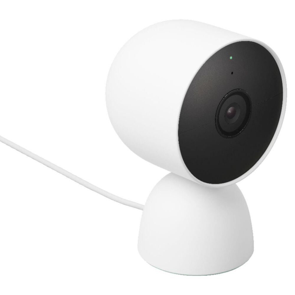 Google Indoor and Outdoor Wireless Smart Home Security Camera - Snow, , large
