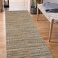 L&R Resources Natural Fiber 03338 2"6" x 7"9" Navy Runner, , large