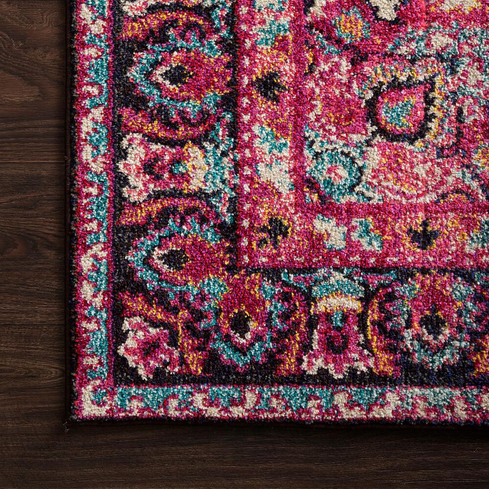 Loloi II Nadia NN-06 6&#39;7&quot; x 9&#39;2&quot; Midnight and Pink Area Rug, , large