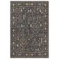 Dalyn Rug Company Hatay HY5 9" x 12" Black Area Rug, , large