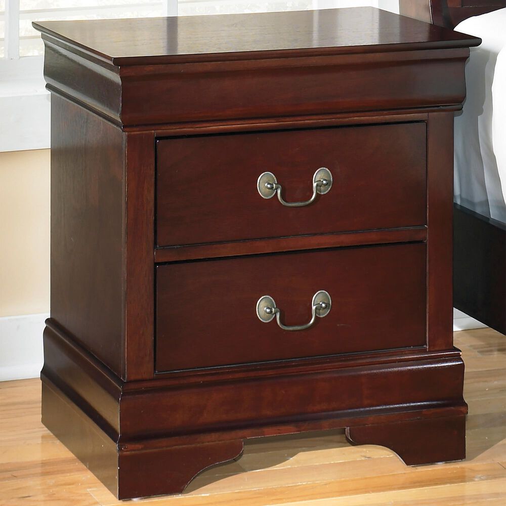 Ashley Alisdair 2-Piece Full Sleigh Bed Set in Reddish Brown, , large