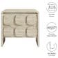 Modway Toscana 2 Drawer Nightstand in Travertine, , large