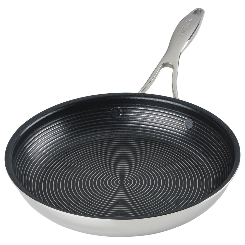 Circulon 8.5&quot; and 10&quot; Tri-Ply Clad Nonstick Frying Pan Set in Stainless Steel, , large