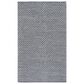 Safavieh Montauk MTK275F 3" x 5" Grey and Ivory Area Rug, , large