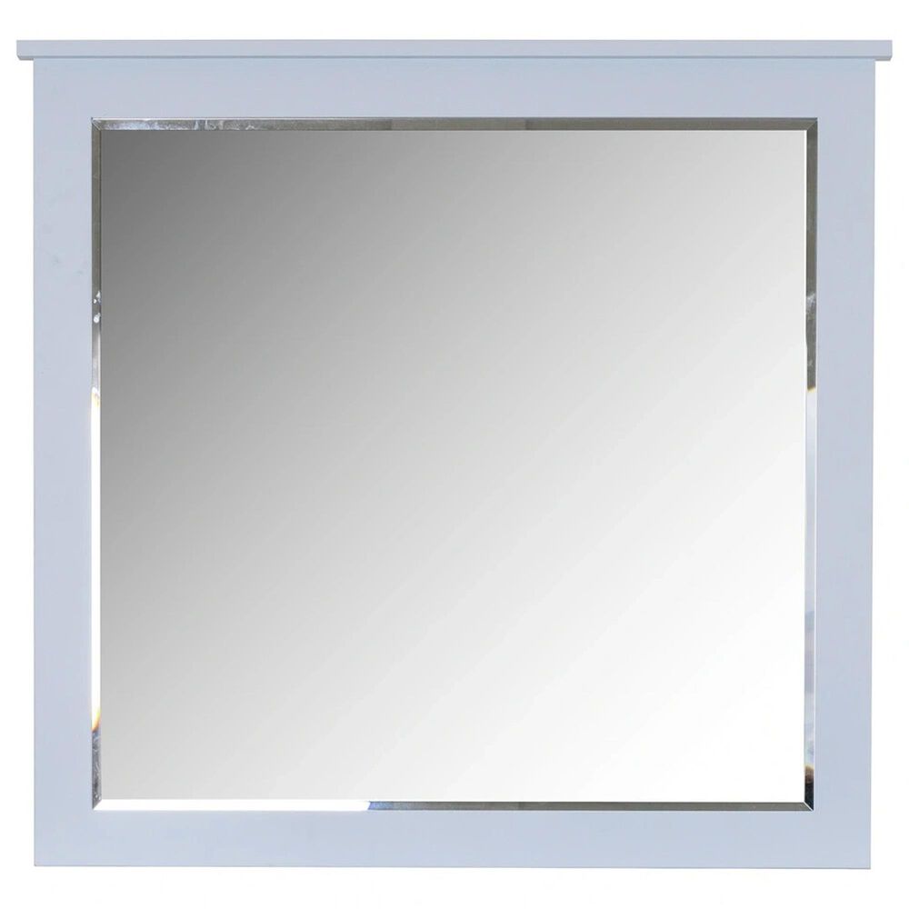 Archbold Furniture Company Portland Dresser Mirror in Bayside Blue, , large