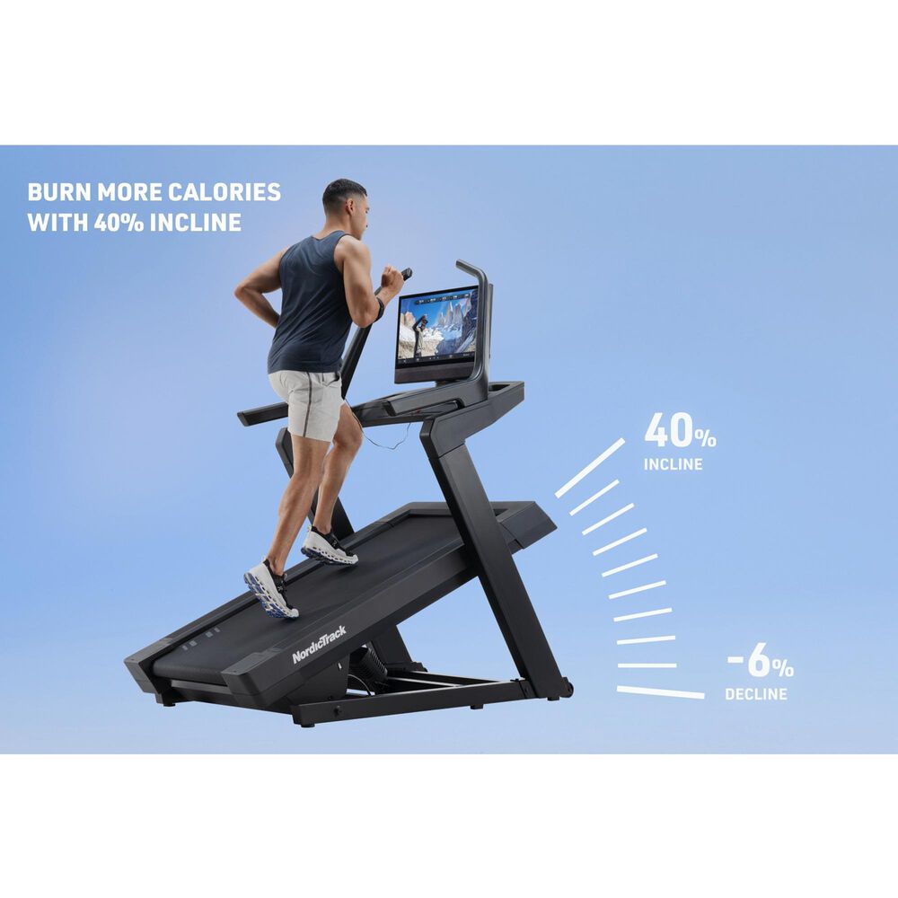 NordicTrack X24 Treadmill in Black, , large