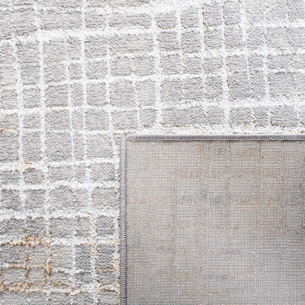 Safavieh Orchard2&#39;2&quot; x 9&#39; Grey and Gold Runner, , large