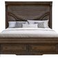 Sasha Lee Grand Teton 5 Piece Queen Bedroom Set in Warm Brown Oak, , large