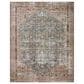 Amber Lewis x Loloi Georgie 2" x 5" Teal and Antique Area Rug, , large