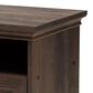 Baxton Studio Nolan 1-Door Nightstand in Brown/Black, , large