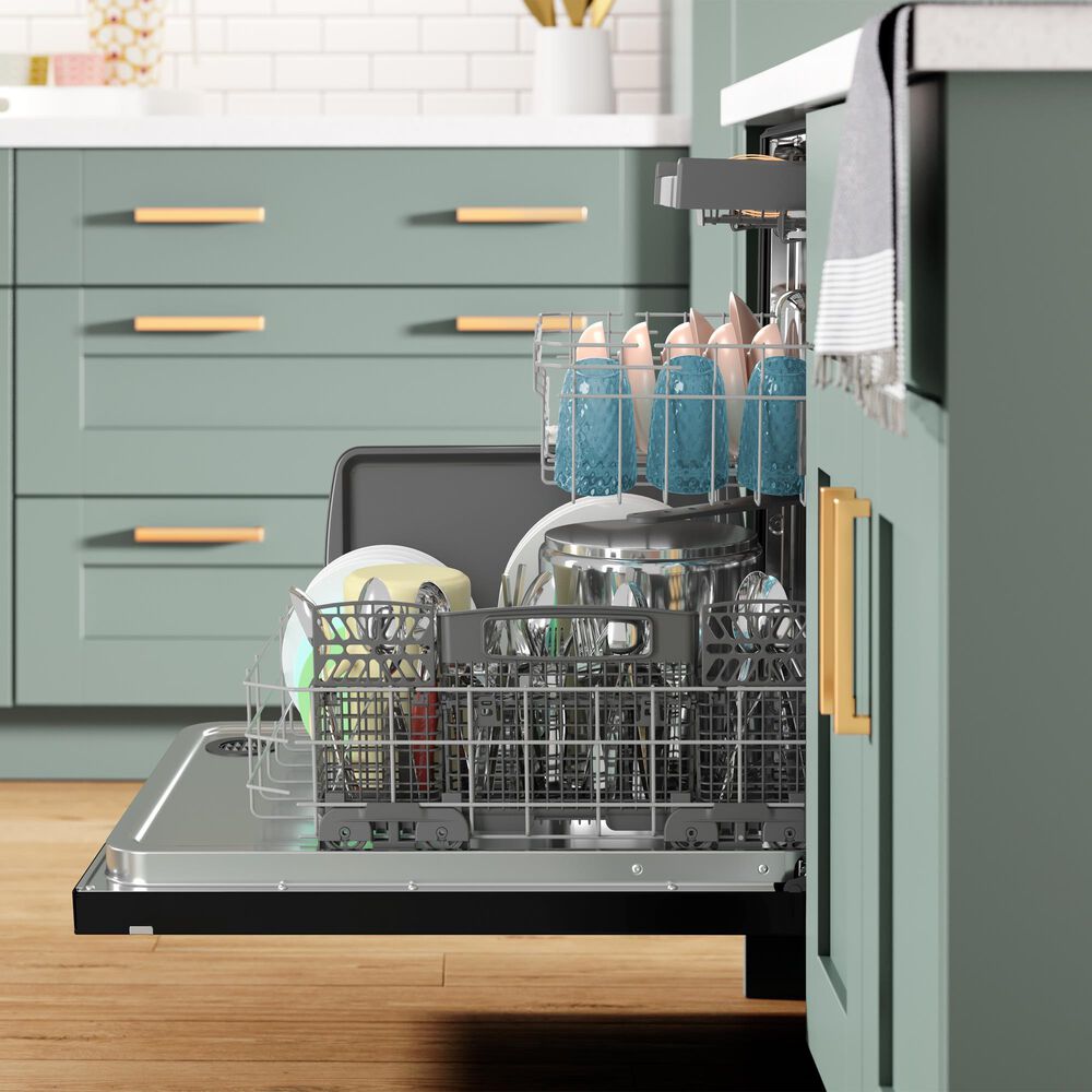 Whirlpool 24&quot; Fully Integrated Dishwasher in Black, , large