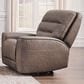 Simeon Collection Lawson Power Recliner in Sydney Brunette, , large