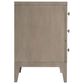 Bernhardt Cornelia 36" 3-Drawer Nightstand in Nebbia, , large