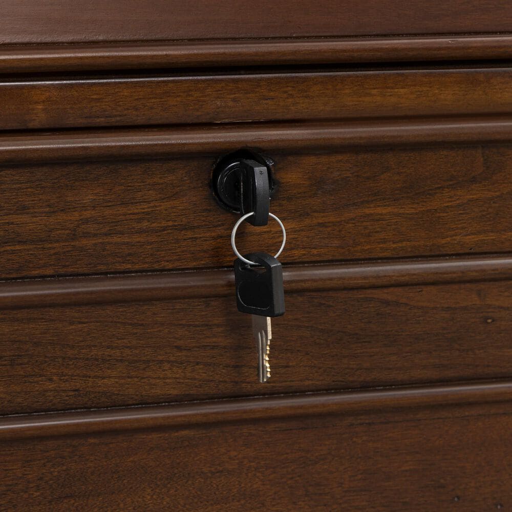 Riva Ridge Arlington Workstation Combo File in Classic Brown, , large