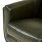 Hydeline Fremont Leather Accent Chair in Forrest (Set of 2), , large