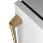 Thor Kitchen Gordon Ramsay 5 Cu. Ft. Outdoor Undercounter Beverage Cooler with Bronze Handle Kit in Stainless Steel, , large