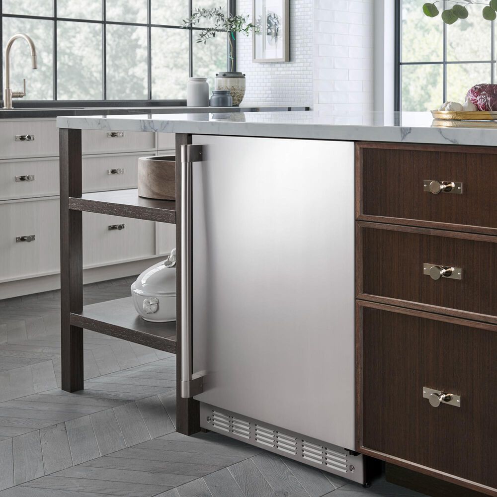 Monogram Fresh-Food Refrigerator in Stainless Steel, , large