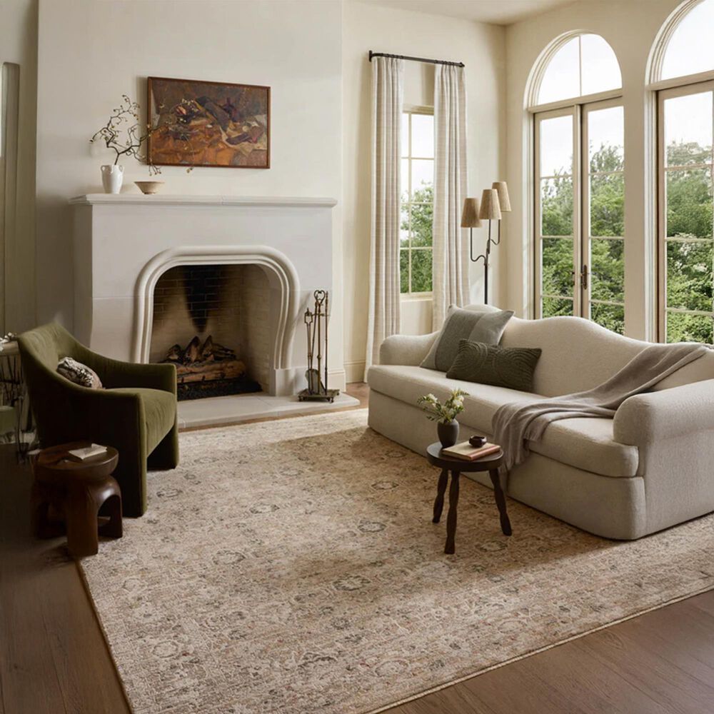 Loloi Clarisse Natural and Granite 2&#39;6&quot; x 10&#39;2&quot; Runner, , large