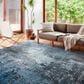 Loloi II Samra SAM-06 9"6" x 13"1" Charcoal/Sky Area Rug, , large