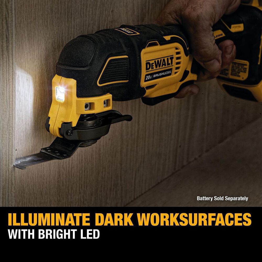 DeWALT ATOMIC™ 20V Max Brushless Cordless Oscillating MultiTool (Tool