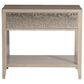 Bernhardt Cornelia Nightstand in Nebbia and Glazed Stainless Steel, , large