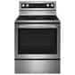 KitchenAid 4pc Kitchen Package with Refrigerator, Range, Microwave, and Dishwasher in Stainless Steel, , large