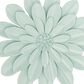 Maple and Jade 24" x 24" Flower Wall Decor in Green (Set of 3), , large